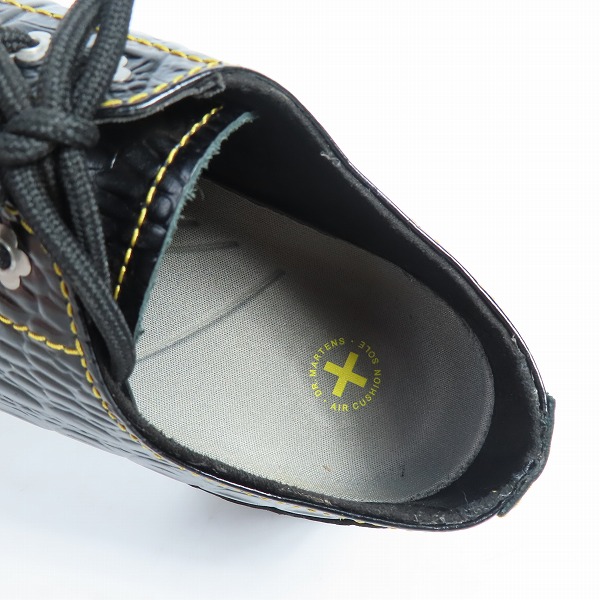 実際に弊社で買取させて頂いたDr.Martens/ドクターマーチン heaven 3ホール 型押し加工 レザーシューズ/UK4の画像 4枚目