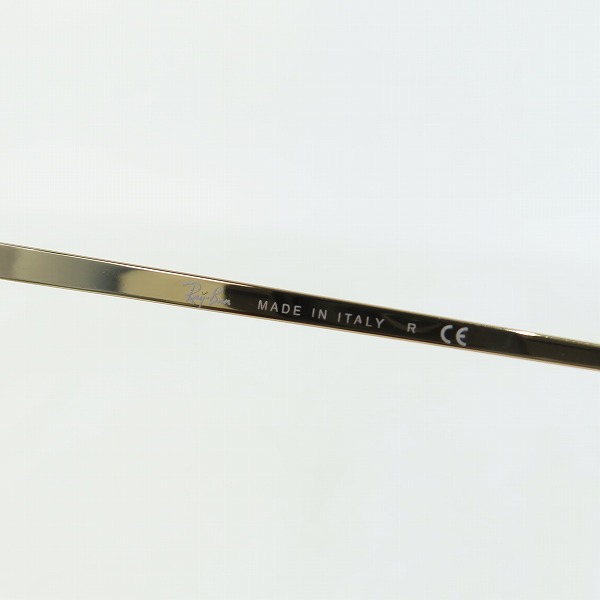 実際に弊社で買取させて頂いたRay-Ban/レイバン サングラス RB1971 ゴールドの画像 6枚目