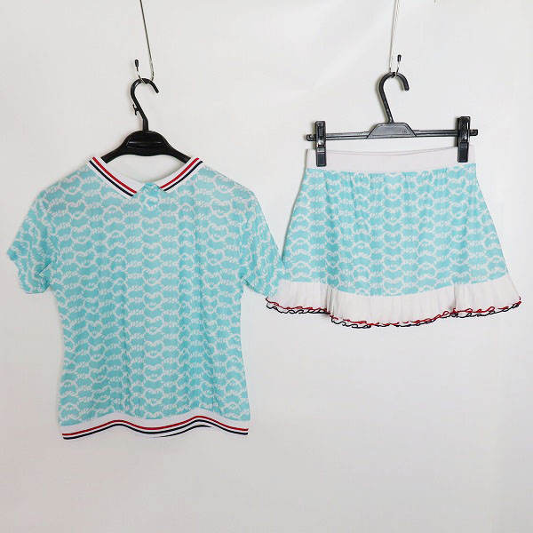 実際に弊社で買取させて頂いたFILA/フィラ テニスウェア レディース セットアップ ハート柄 VL1795/VL1798 Mの画像 1枚目