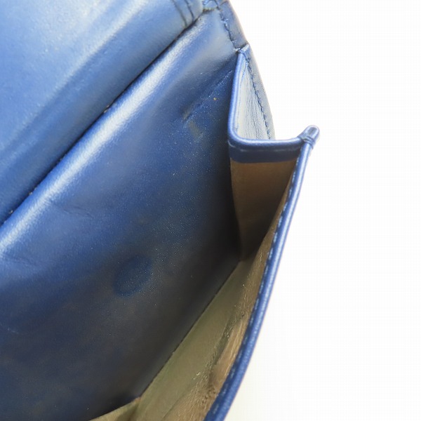 実際に弊社で買取させて頂いたBOTTEGA VENETA/ボッテガヴェネタ イントレチャート 二つ折り財布/ウォレットの画像 5枚目