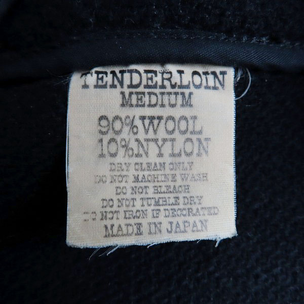 実際に弊社で買取させて頂いたTENDERLOIN/テンダーロイン  メルトンコサックジャケット ブルゾン /40の画像 3枚目