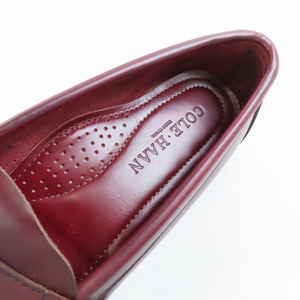 実際に弊社で買取させて頂いたCOLE HAAN/コールハーン コインローファー 1121 7.5の画像 4枚目