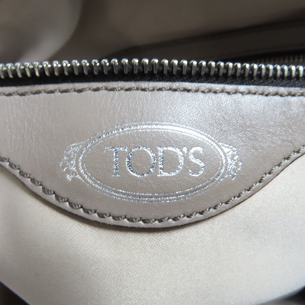 実際に弊社で買取させて頂いたTOD'S/トッズ コーティング 2WAY ハンドバッグ/ショルダーバッグの画像 4枚目