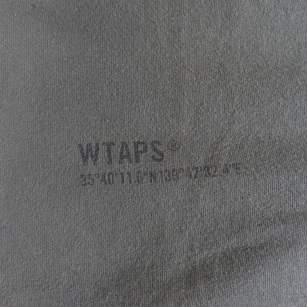 実際に弊社で買取させて頂いたWTAPS/ダブルタップス バックロゴ 半袖 Tシャツ/03の画像 4枚目