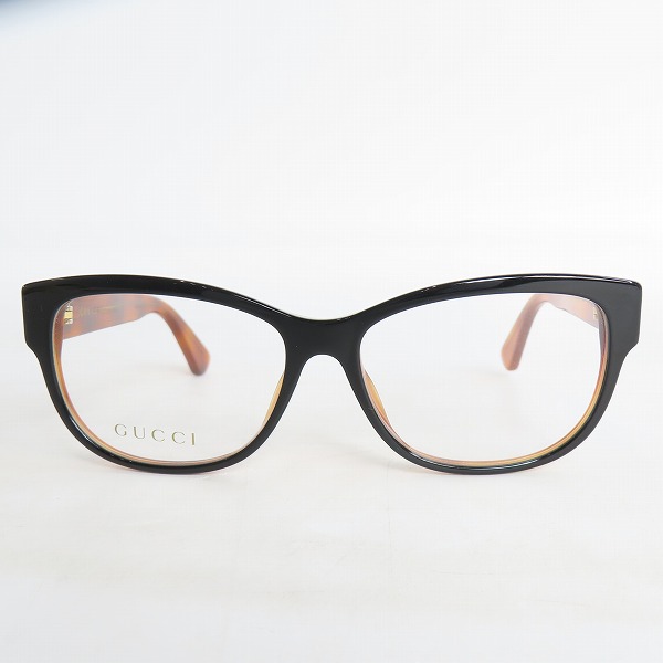実際に弊社で買取させて頂いたGUCCI/グッチ メガネフレーム アイウェア GG0098O-003