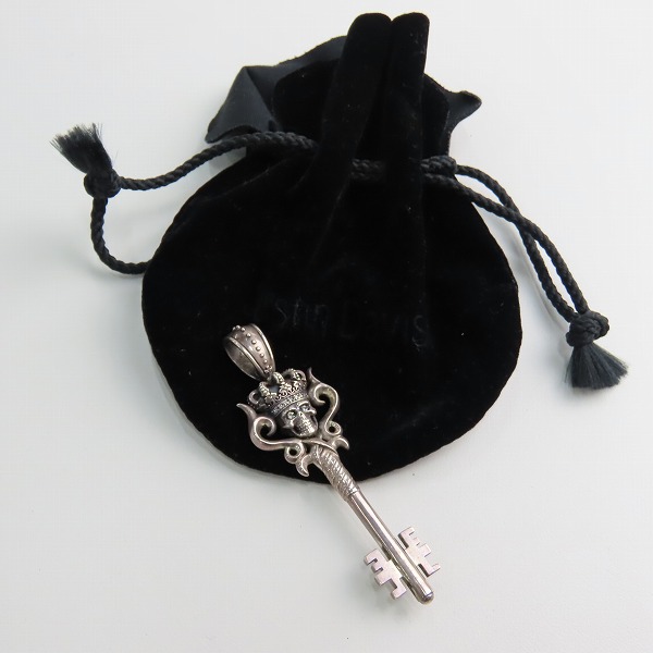 実際に弊社で買取させて頂いたJustin Davis×MagicalDesign/ジャスティンデイビス×マジカルデザイン スカルキーペンダントの画像 6枚目