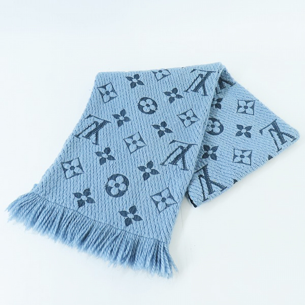 実際に弊社で買取させて頂いたLOUIS VUITTON/ルイヴィトン モノグラム エシャルプ ロゴマニア マフラー