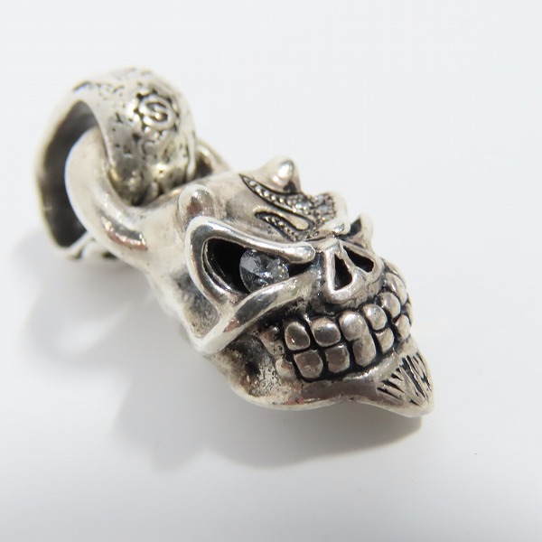 実際に弊社で買取させて頂いたSTARLINGEAR/スターリンギア マイクロ デビル ペンダントトップ ダイヤモンド D0.19の画像 5枚目