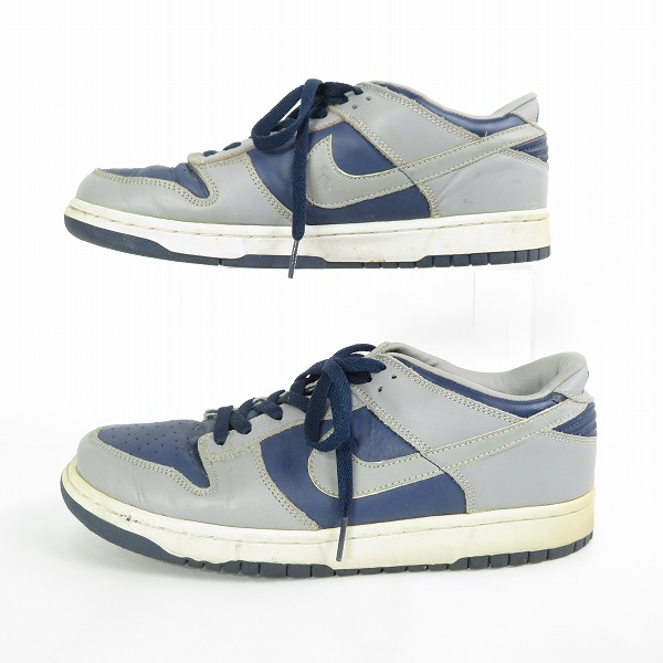 実際に弊社で買取させて頂いた【観賞用】NIKE×atmos/ナイキ×アトモス DUNK LOW/ダンクロー トワイライトブルー 630358-401/28.0の画像 3枚目