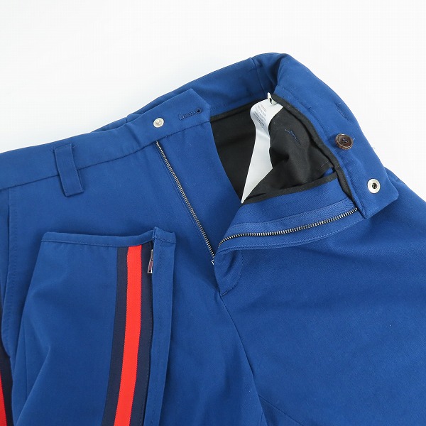 実際に弊社で買取させて頂いた【JPタグ】GUCCI/グッチ サイドライン パンツ 569557/46の画像 6枚目