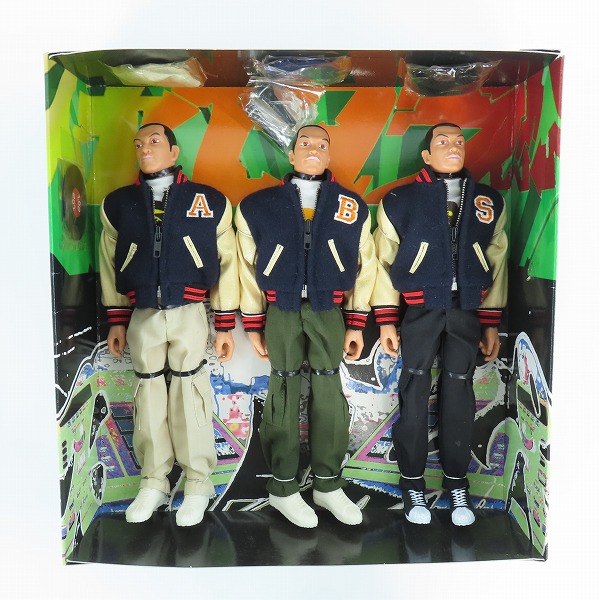 実際に弊社で買取させて頂いたMEDICOM TOY/メディコムトイ THE Cro-Magnon 1/6 スチャダラパー A BATHING APE トリプルボックス2 ボーズ アニ シンコの画像 1枚目