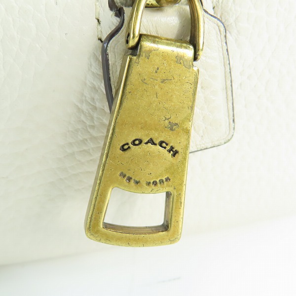 実際に弊社で買取させて頂いたCOACH/コーチ トートバッグ レザー レディース L1981-88340の画像 6枚目