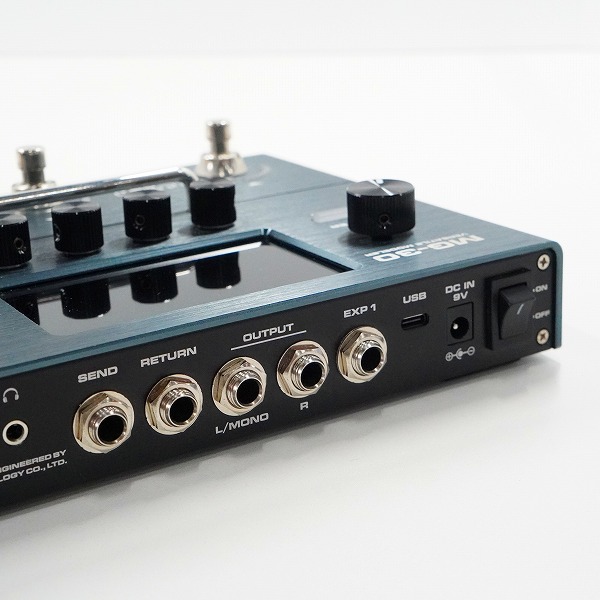 実際に弊社で買取させて頂いたNUX/ニューエックス MG-30 ギター用 マルチエフェクター 動作確認済みの画像 5枚目