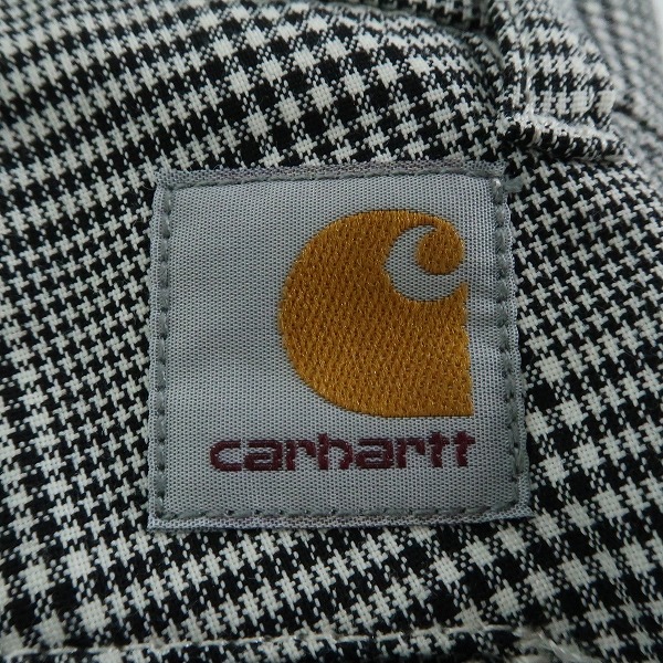 実際に弊社で買取させて頂いたCarhartt/カーハート JOHNSON PANT/チェック柄 パンツ 28×32の画像 6枚目