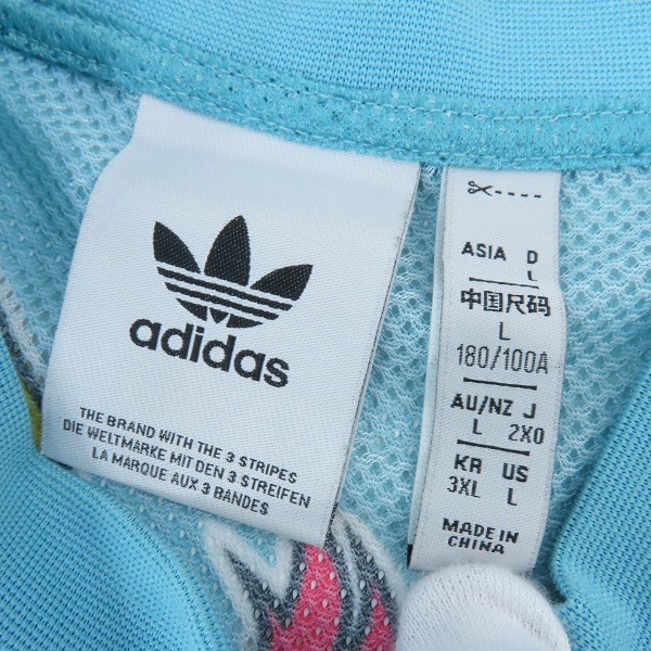 実際に弊社で買取させて頂いたadidas/アディダス Sean Wotherspoon x Hot Wheels Mesh LS Mint/2XOの画像 2枚目