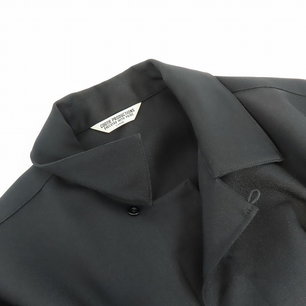 実際に弊社で買取させて頂いたCOOTIE/クーティー executed with pride ロゴ刺繍 オープンカラーシャツ/Lの画像 5枚目