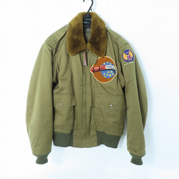 実際に弊社で買取させて頂いたBUZZ RICKSON'S/バズリクソンズ B-10 "ROUGH WEAR CLOTHING CO." 1943 MODEL フライトジャケット BR11133/40