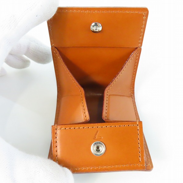 実際に弊社で買取させて頂いた土屋鞄製造所/ツチヤカバン ブライドル BOX コインケース の画像 3枚目