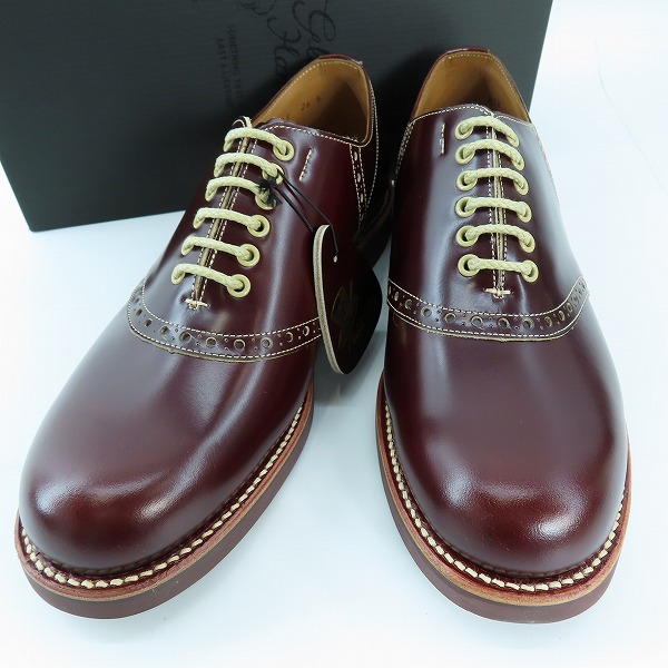 実際に弊社で買取させて頂いたGLADHAND×REGAL/グラッドハンド×リーガル サドルシューズ 606S DBR/26