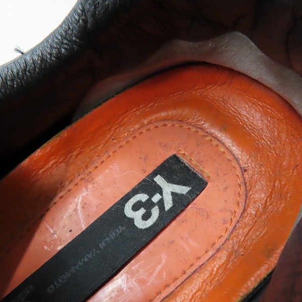 実際に弊社で買取させて頂いたY-3/ワイスリー adidas×YOHJI YAMAMOTOアディダス×ヨウジヤマモト FIELD CLASSIC スニーカー G04792/26.5の画像 7枚目