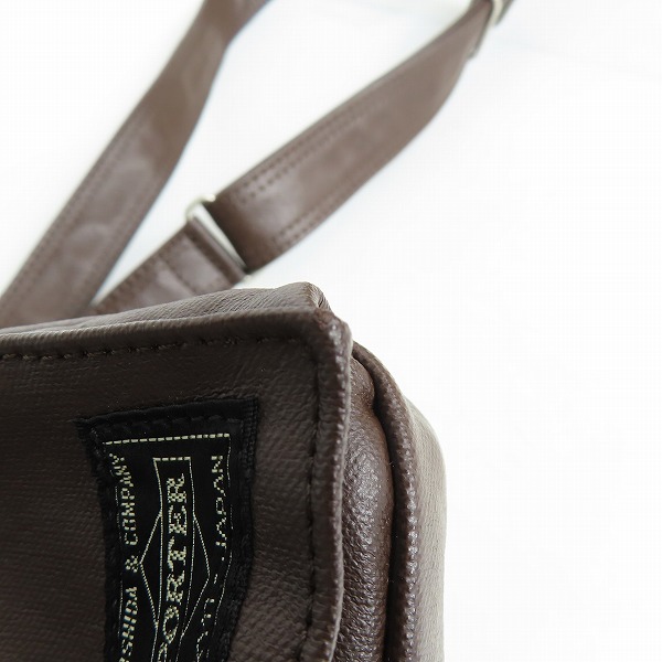 実際に弊社で買取させて頂いたPORTER/ポーター フリースタイル ポシェット ショルダーバッグ 707-07146 ダークブラウンの画像 8枚目