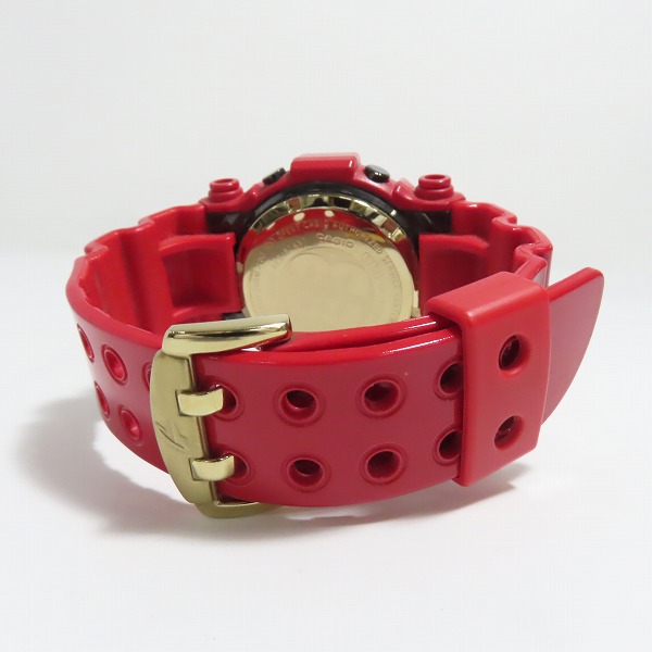 実際に弊社で買取させて頂いたG-SHOCK/Gショック FROGMAN/フロッグマン 30周年記念モデル ライジングレッド タフソーラー 腕時計/ウォッチ GF-8230A-4JRの画像 2枚目