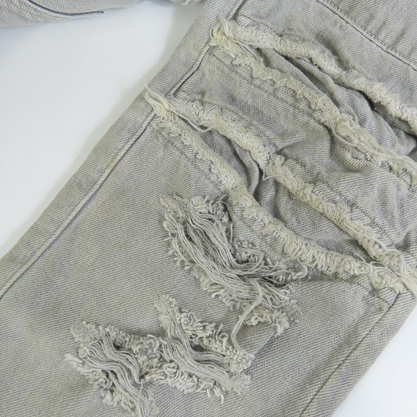 実際に弊社で買取させて頂いたJULIUS/ユリウス vandalism 2013ss ダメージパンツ/1の画像 8枚目