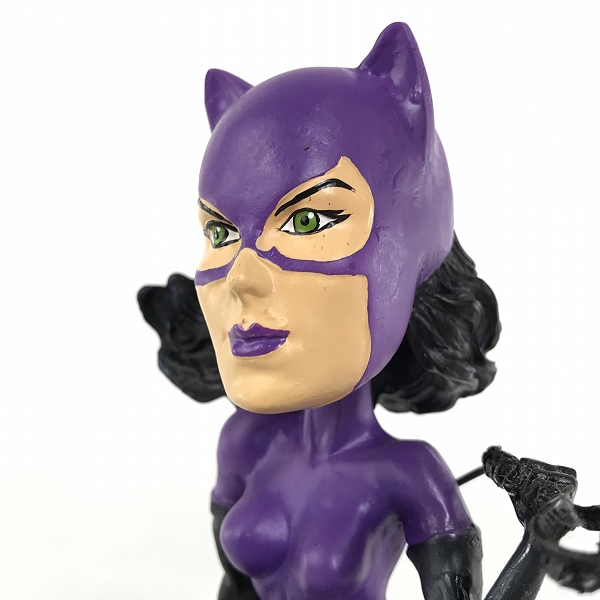 実際に弊社で買取させて頂いたMONOGRAM/モノグラム HEADSTRONG DCコミック バットマン CAT WOMAN/キャットウーマン ボブルヘッド フィギュアの画像 3枚目