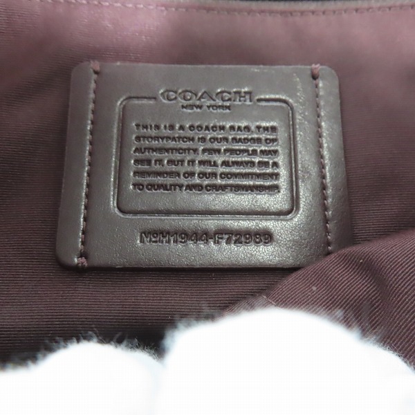 実際に弊社で買取させて頂いたCOACH/コーチ シグネチャー ビジネスバッグ/ブリーフケースの画像 5枚目