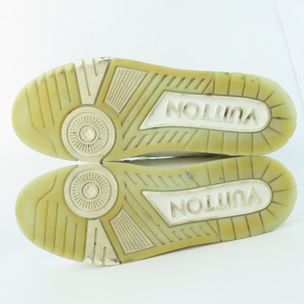 実際に弊社で買取させて頂いたLOUIS VUITTON/ルイヴィトン LVトレイナーライン レザースニーカー FD0212/9の画像 2枚目