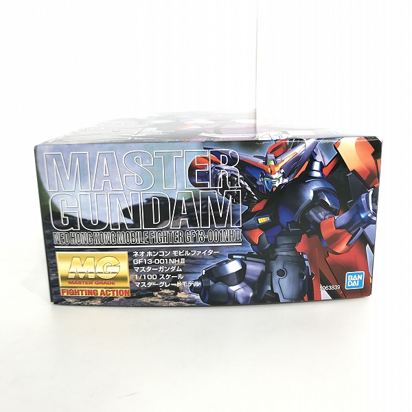 実際に弊社で買取させて頂いた【未組立】BANDAI/バンダイ ネオ ホンコン モビルファイター GF-13-001NHⅡ マスターガンダム 1/100 マスターグレードモデルの画像 5枚目
