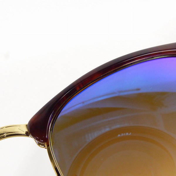 実際に弊社で買取させて頂いたRay-Ban/レイバン CLUB MASTER/クラブマスター サングラス/アイウェア RB3016 990/7Qの画像 7枚目