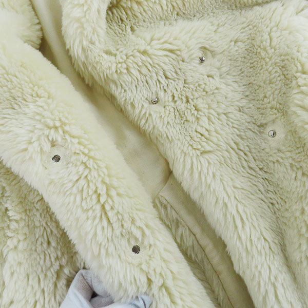 実際に弊社で買取させて頂いたUNUSED/アンユーズド REFINEMENT GARMENTS ウール ボアコート US1220 00の画像 6枚目