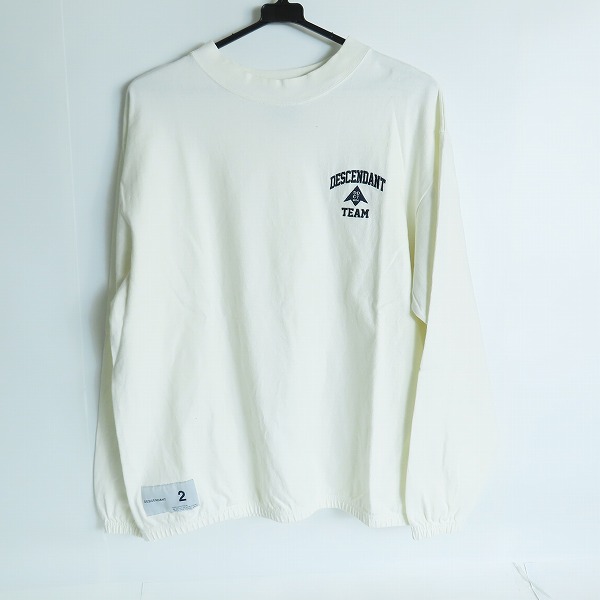 実際に弊社で買取させて頂いたDESCENDANT/ディセンダント 袖リブ 長袖カットソー/2