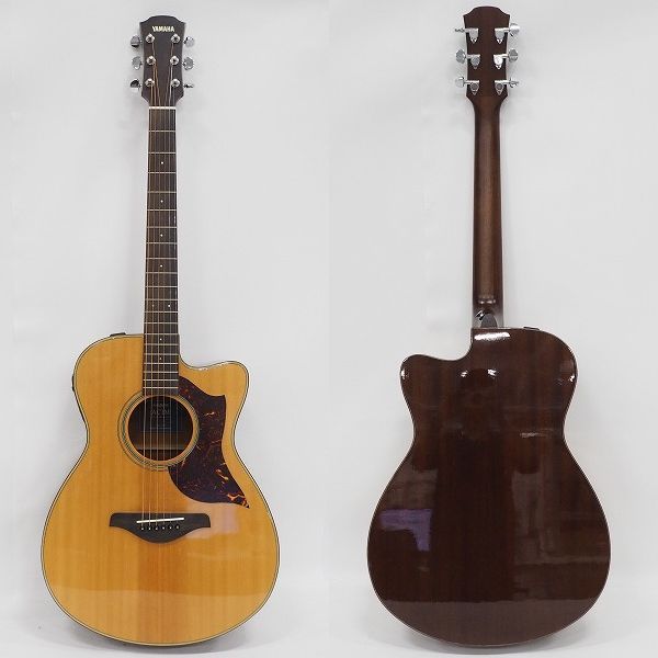実際に弊社で買取させて頂いた★【難有り】YAMAHA/ヤマハ AC1M エレアコ/アコースティックギター/アコギ ギグケース付の画像 1枚目