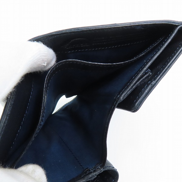 実際に弊社で買取させて頂いたCORBO/コルボ GOAT/ゴート 縦型折財布/ウォレット コインケース付 1LJ-1306の画像 5枚目