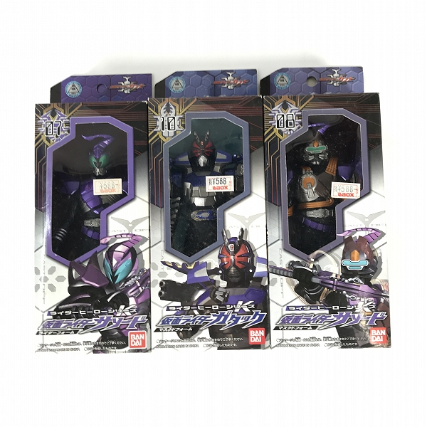 実際に弊社で買取させて頂いた【おまとめ】BANDAI/バンダイ BANPRESTO/バンプレスト 仮面ライダー アギト/ファイズ/ブレイド/ガタック 他 ソフビ/フィギュアの画像 2枚目
