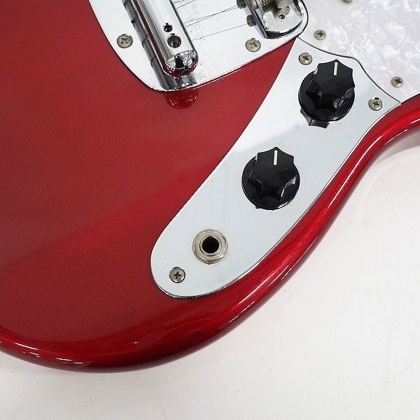 実際に弊社で買取させて頂いた★Fender Japan/フェンダージャパン MG69 MH CAR MUSTANG/ムスタング マッチングヘッド エレキギターの画像 7枚目