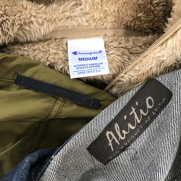 実際に弊社で買取させて頂いた【おまとめ】トゥモローランド/チャンピオン 等 アウター/ミリタリージャケット/パーカー 他の画像 1枚目