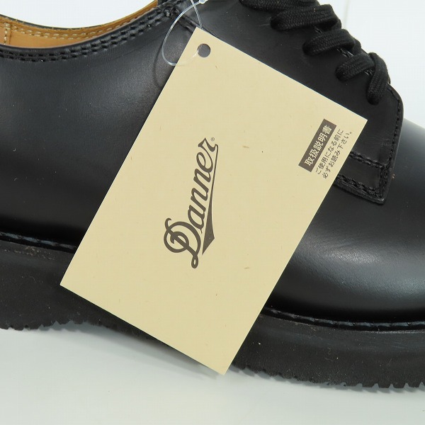 実際に弊社で買取させて頂いた【未使用】Danner/ダナー POSTMAN2/ポストマン2 プレーントゥ レザー ドレスシューズ D212100/8の画像 6枚目