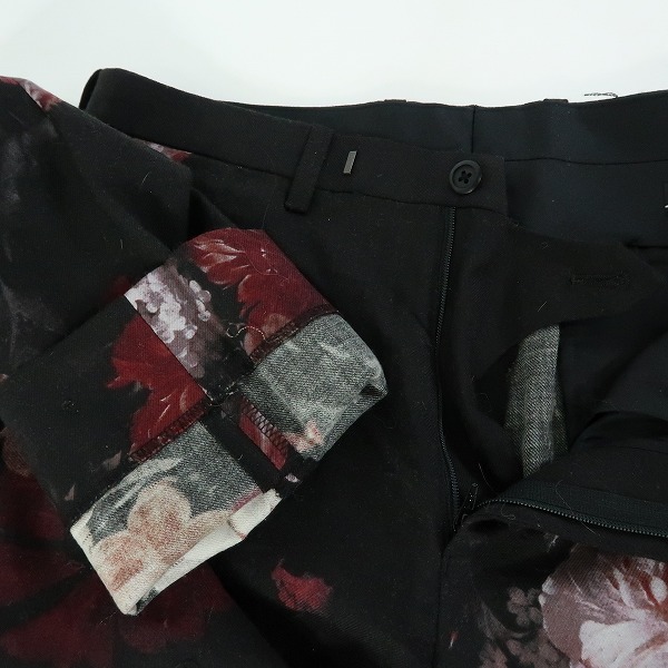 実際に弊社で買取させて頂いたLAD MUSICIAN/ラッドミュージシャン フラワー柄/花柄スラックスパンツ 2118-560/42の画像 5枚目