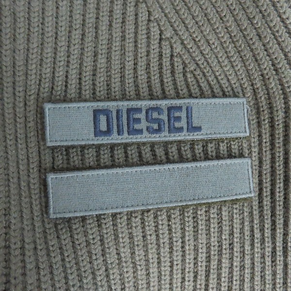 実際に弊社で買取させて頂いたDIESEL/ディーゼル k-BOISE ジップアップニットジャケット/XLの画像 7枚目