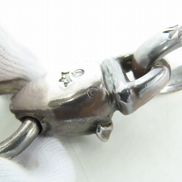 実際に弊社で買取させて頂いた【ギャラ付き】gabor/ガボール 生前 ブルドッグ ペンダントトップの画像 8枚目