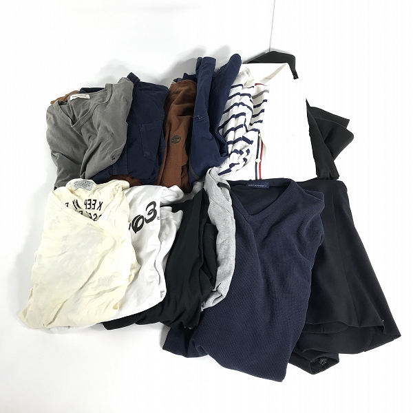 実際に弊社で買取させて頂いた【おまとめ】コムデギャルソンオム/ビームス/ティンバーランド 等 ロンT/半袖シャツ/プルオーバーシャツ 他