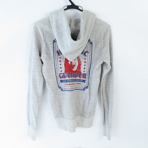 実際に弊社で買取させて頂いたHYSTERIC GLAMOUR/ヒステリックグラマー ガールプリント 長袖 パーカー 0131CF01/FREEの画像 1枚目