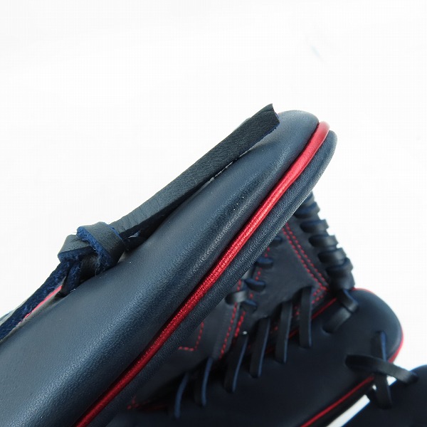 実際に弊社で買取させて頂いたRawlings/ローリングス HYPER TECH/ハイパーテック 軟式/投手/ピッチャー/右投げ用 グローブ/グラブ GR4HTCA15Wの画像 9枚目