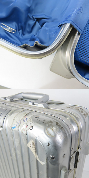 実際に弊社で買取させて頂いたRIMOWA/リモワ トパーズ キャビン マルチホイール 2輪 キャリーケース 32L/920.52の画像 9枚目
