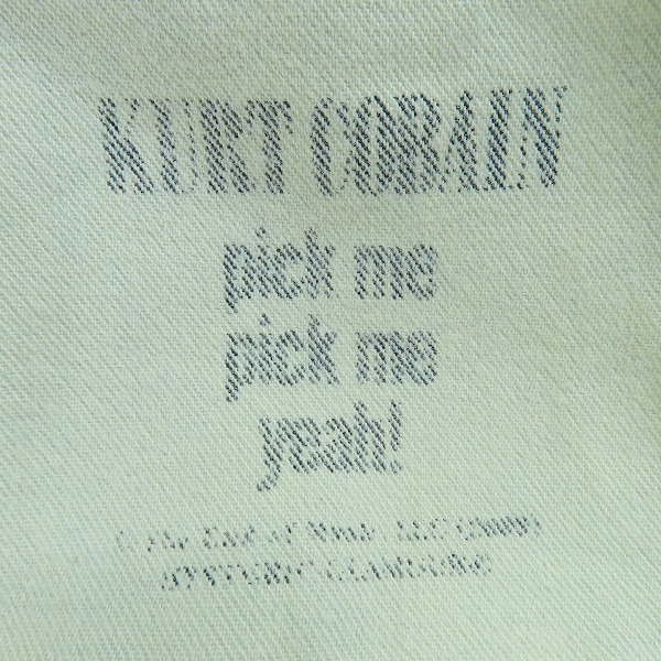 実際に弊社で買取させて頂いたHYSTERIC GLAMOUR×KURT COBAIN/ヒステリックグラマー×カートコバーン 10SS デニムパンツ 0202AP04/30の画像 7枚目