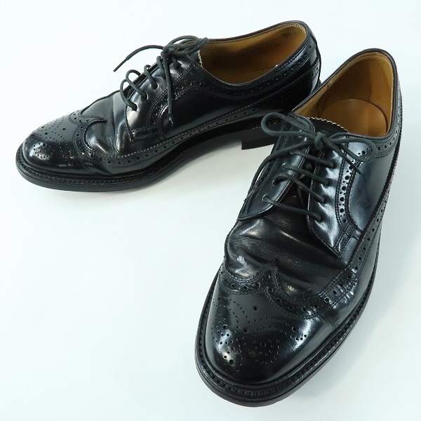 実際に弊社で買取させて頂いたREGAL/リーガル ウイングチップ レザー シューズ ブラック 2589/26.5