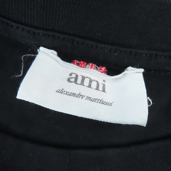 実際に弊社で買取させて頂いたami alexandre mattiussi/アミ アレクサンドルマテュッシ ハートAロゴ刺繍 半袖Tシャツ UTS002.726の画像 2枚目
